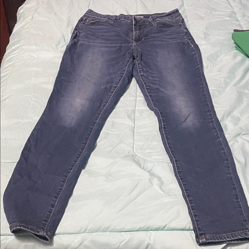 Old Navy Dark Blue Straight Leg Women’s Jeans
